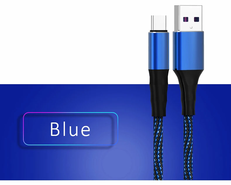 5А usb type-C кабель 1,2 м 1,8 м Быстрая зарядка type-C Kable для huawei P30 P20 mate 20 Pro Phone Supercharge QC3.0 USBC Cabo