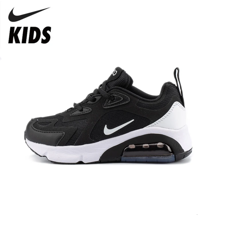 NIKE AIR MAX 200(PS) оригинальная детская обувь Новое поступление детские спортивные кроссовки удобные кроссовки# AQ2568/AT6175