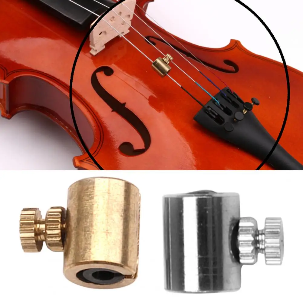 Professional Wolf Tone Eliminator Metal Cello Violin String Mute Suppressor Stringed Instruments Aid Training Tools Suppressor