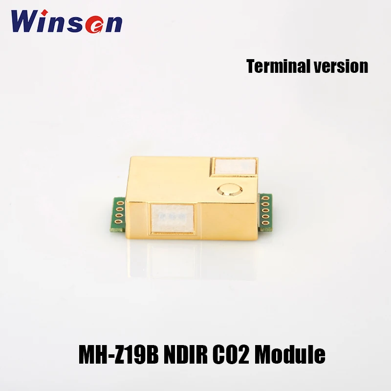 Модуль датчика NDIR CO2 Winsen DAC PWM выход используемый в HVAC контроль качества воздуха 10