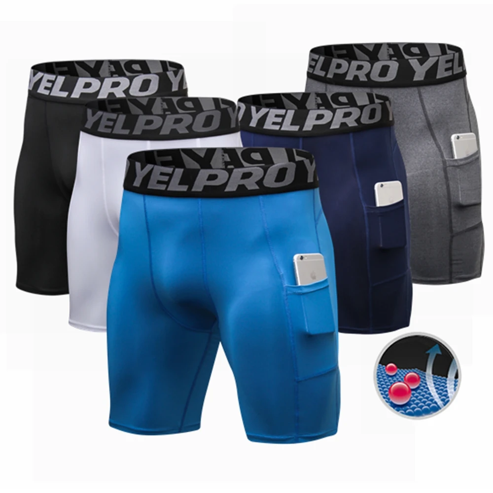 Trouser Shorts Tight Sport Running Men Mens New-Design