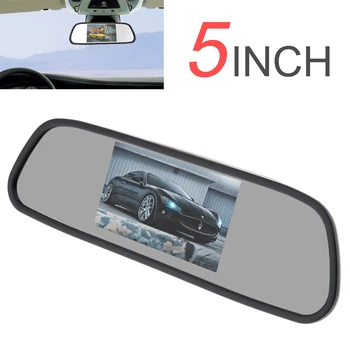

Universal 5 Inch Color TFT LCD Screen Wide View Angle Car Rear View Mirror Monitor