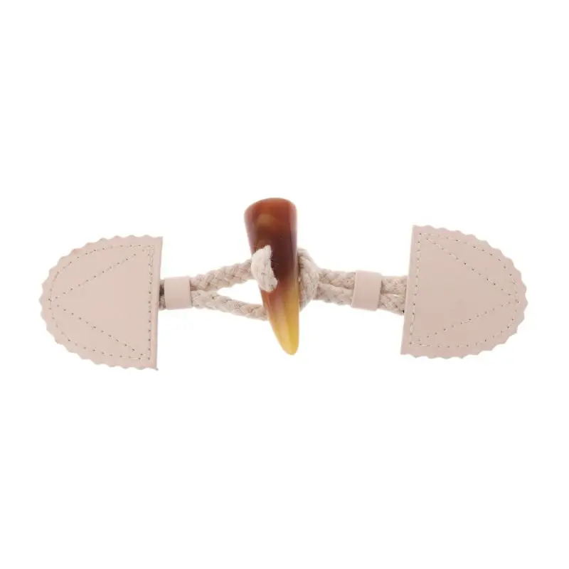 Retro Ox Horn Sewing Toggle Buttons For Coat Jacket Knitwear Cardigan DIY Clothing Accessory Crafts | Дом и сад