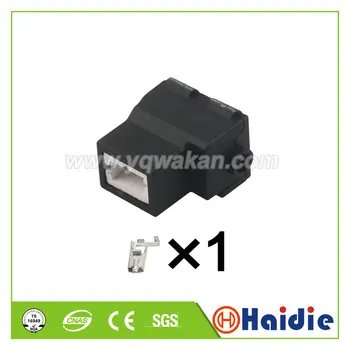 

Free shipping 5sets 1pin 6.3 ceramic lamp holder H1 lamp-socket auto wire harness plug connector H1-2B