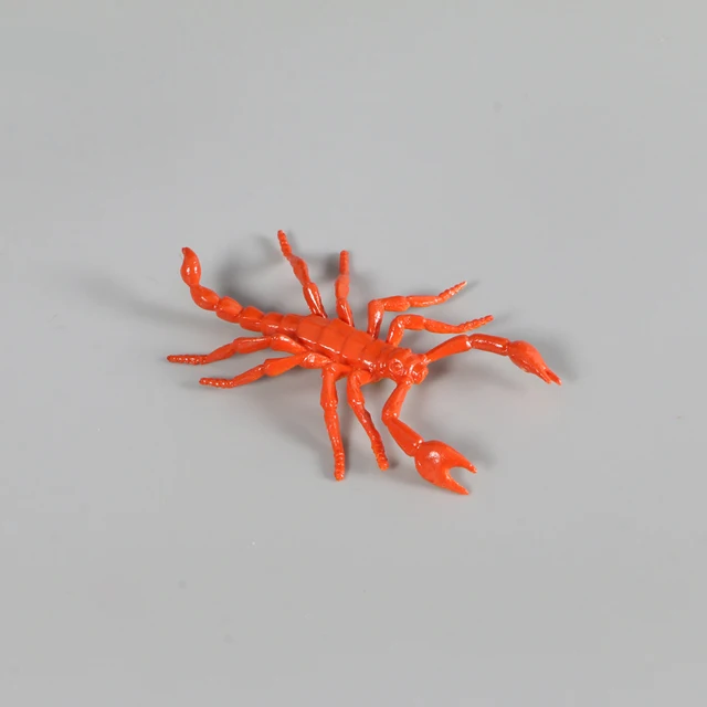 12PCS/set Insect model Figures Figurines toys plastic Simulation Spider Cockroach Beetle set For kid Educational PVC toys 2