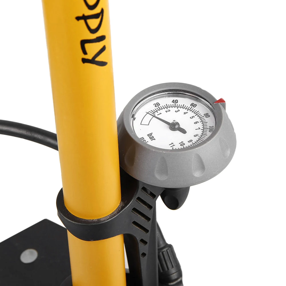 160PSI велосипедный напольный насос с манометром для Presta и Schrader Клапан велосипедный насос высокого давления велосипедный напольный насос