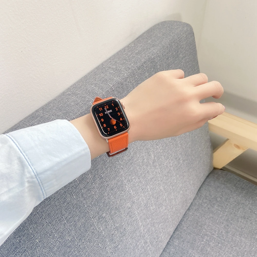 Apple ð   ǰ   5 4 40/44mm iWatch  ũν  Ʈ 6 SE7 1 2 3 42mm 38mm Correa 41mm 45mm