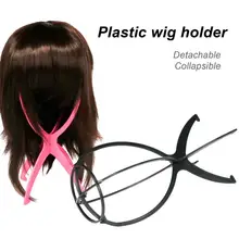 

Wig Storage Holder Foldable Creative PP Folding Wig Stand Stable Tool for Home