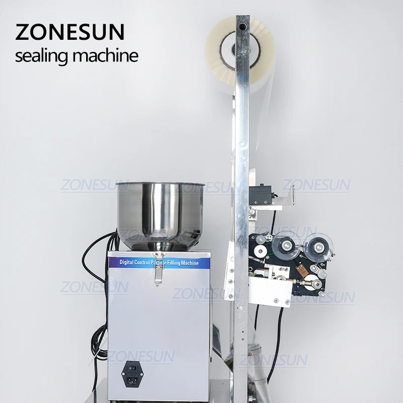 ZONESUN автоматическая 2 50 г сухая и мощная заправочная аппаратная гайка машина для