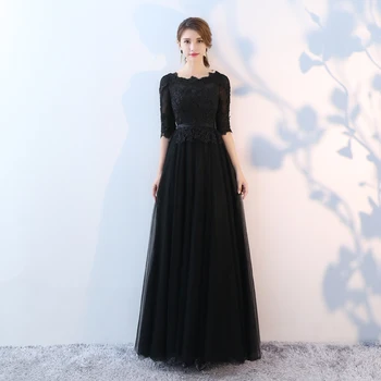 

Sexy Lace Birde Wedding Dress Classic Half Sleeve Cheongsam Slim Persepective Qipao Chinese Lady Red Elegant Evening Party Gown