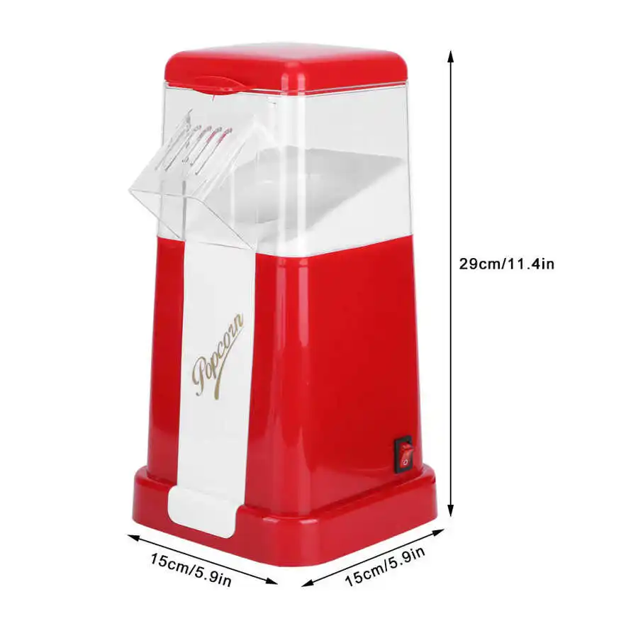 Electric Hot-Oil Popcorn Popper Maker Automatic Stirring Popcorn Machine  For Home Party Kids 2L 220V - AliExpress