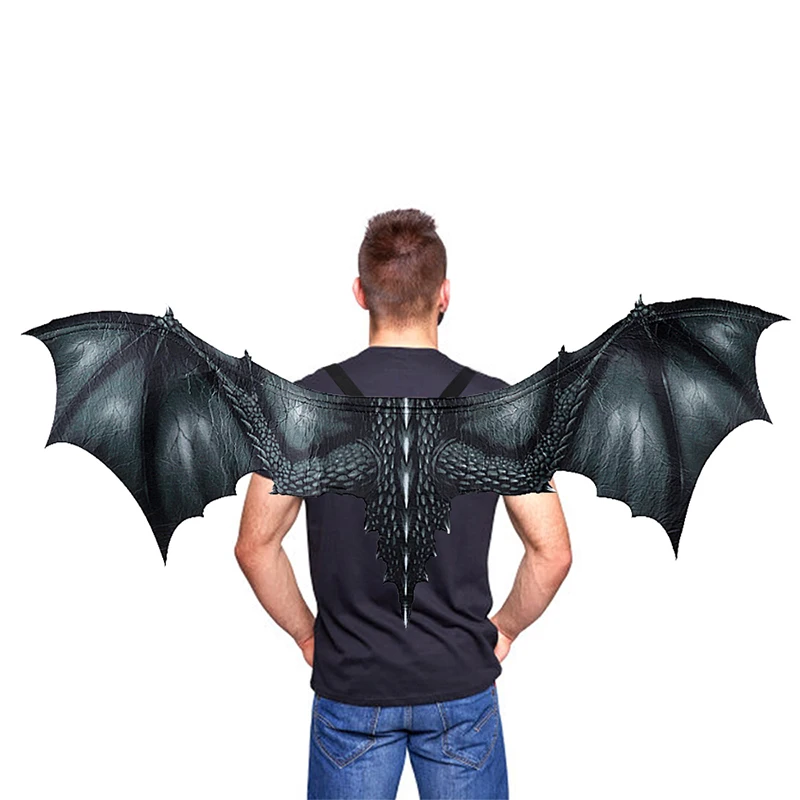 

Carnival Party Cosplay Wedding Costume Props Mardi Gras Adult Unisex Demon Dragon Devil Wings Halloween Adult Kids Evil Cosplay