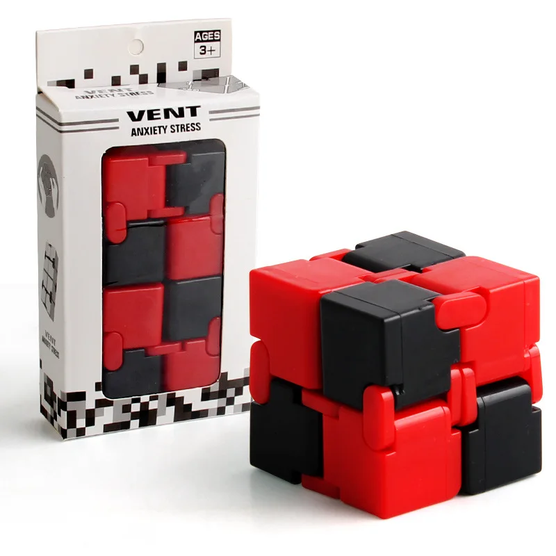 Мини куб Infinity Cube игрушка на палец для повседневного использования тревожность