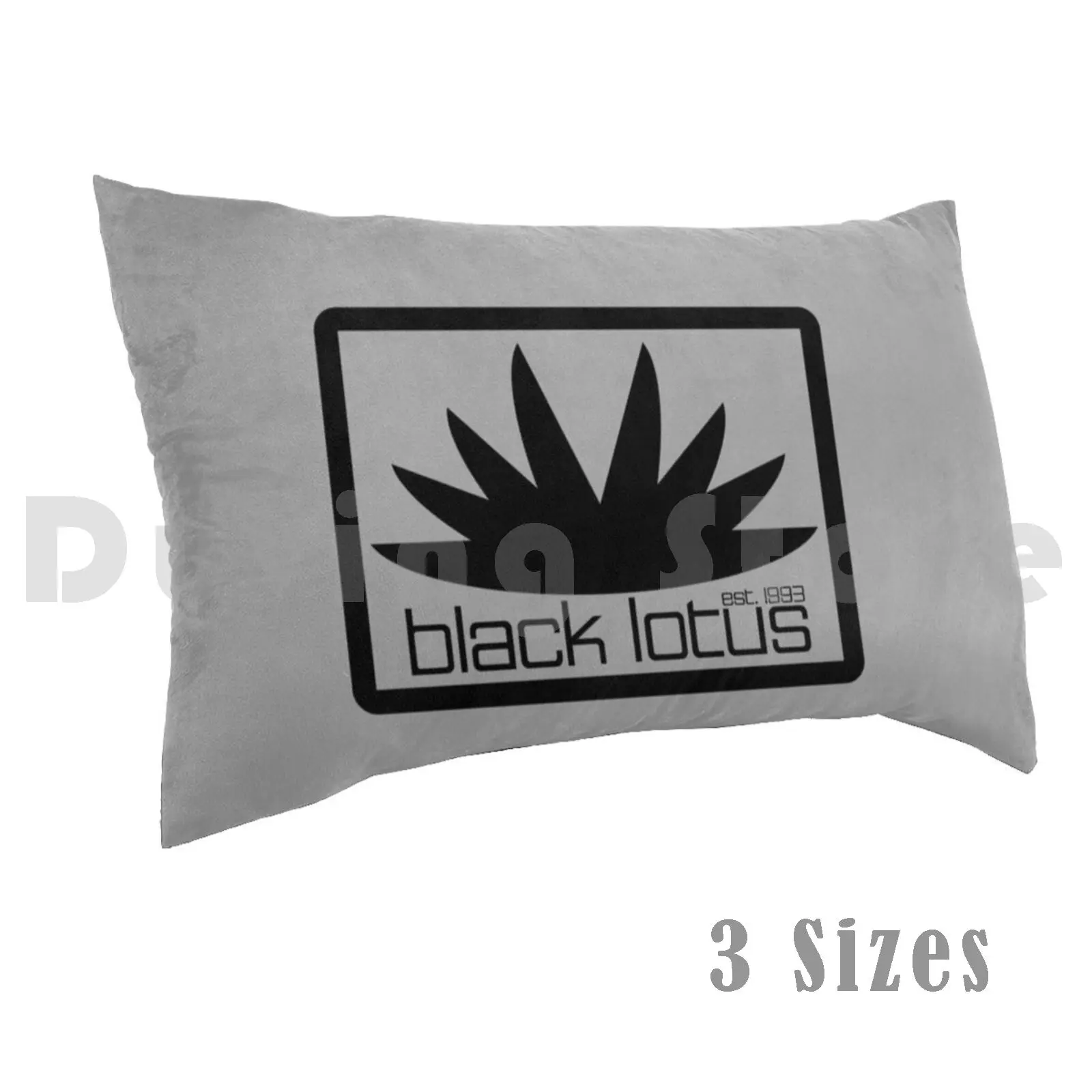 Federa Per Cuscino Di Loto Nero Fai Da Te 50X75 Black Lotus Black Lotus Magic Artefatto Ttrpg Ccg Fantasy Athletic Nerd Nerd