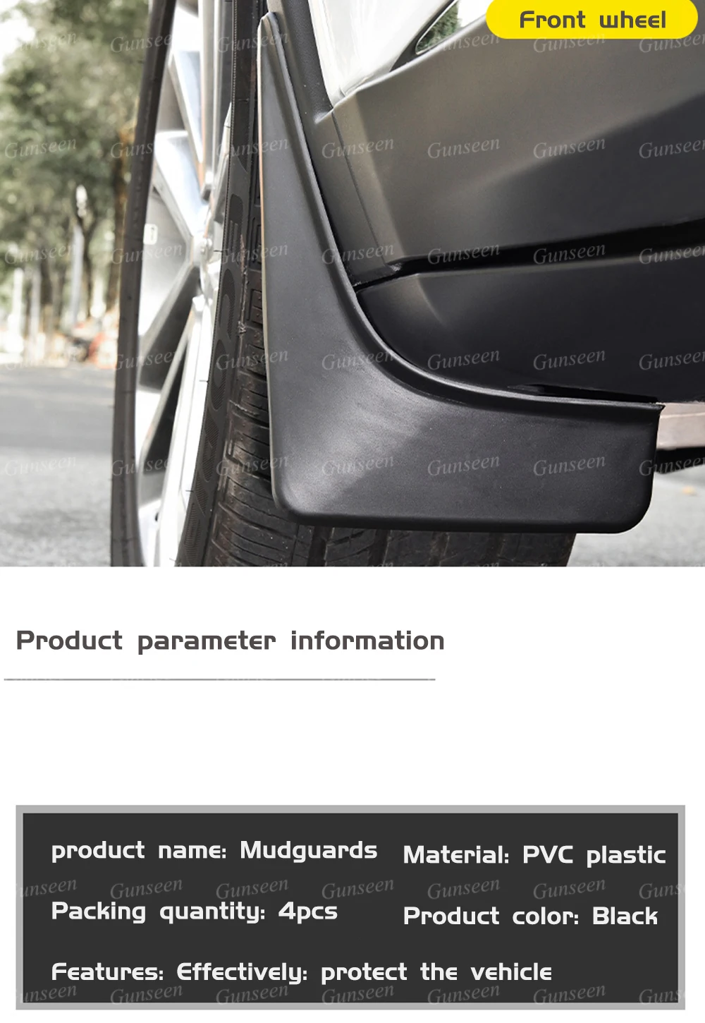 For Volkswagen ID 4 X CROZZ VW Mudguards 2020 2021 2022 Car Accessories Protector Front Rear Mud Flap Scuff Plate Guard Splash