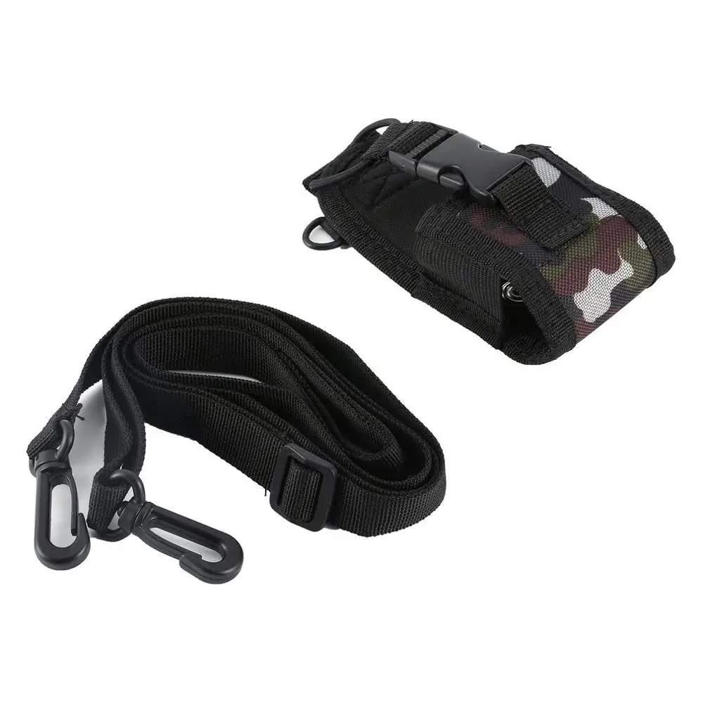 Нейлоновый Мультифункциональный Чехол-кобура для Baofeng TYT для Wouxun Kenwood для Motorola Icom Walkie Talkie - Цвет: D