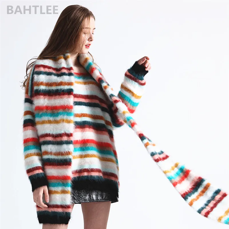 BAHTLEE зимний женский супер длинный шарф irdescence ангольский вязаный шарф согревающий модный брендовый Стильный Идеальный нейтральный