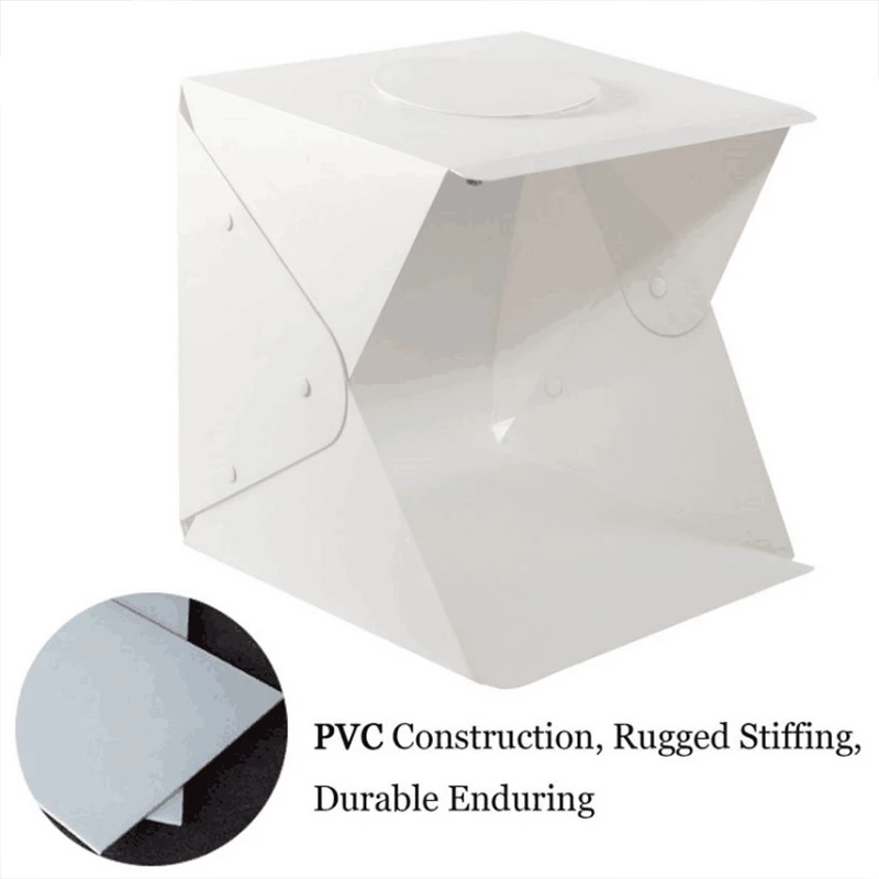 

handmade Small Mini Portable Folding LED Photography Light Box Shooting Studio