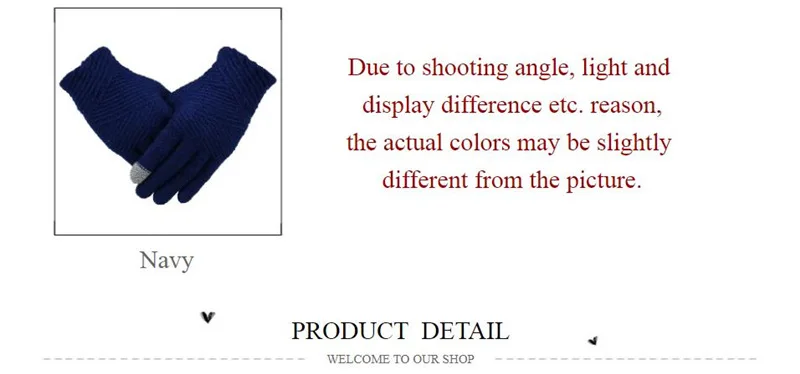 Новые модные вязаные перчатки шерсть; жаккард противоскользящие перчатки для экрана осень-зима женские теплые ласки аксессуары женские подарки
