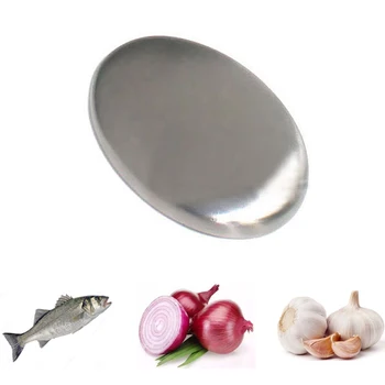 

Stainless Steel Soap Kitchen Bar Odor Remover Garlic Deodorize Gadget Tools Stainless Steel Soap Kitchen Hand Eliminating Soap