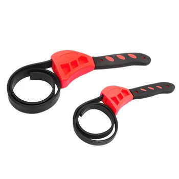 

2X Multi-Function Belt Strap Wrench Adjustable Oil Filter Car Repair Spanner