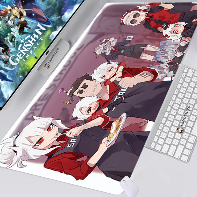 Mouse Pad Gaming Accessories ковер Speed Kawaii XXL Mousepad Varmilo Keyboard Otaku Cute Computer Desk Mat CS Mausepad