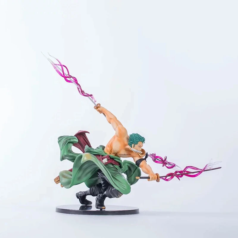 Аниме One Piece Roronoa Zoro SA MAXIMUM Ver. Экшн фигурка зоро из пвх 21 см|Игровые фигурки и