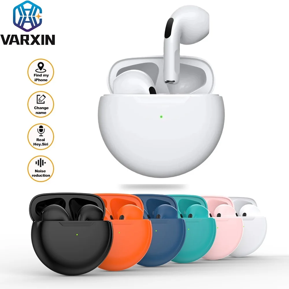 TWS Bluetooth Earphones Air Pro 6 Wireless Headphones 8D HiFi Earpiece With Mic Noise Reduction Earbuds Headsets for All Phones - ANKUX Tech Co., Ltd