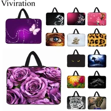 Блокнот с цветами, защитные сумки для женщин, 9,7, планшет, 10,1, 12, 13, 14, 15,6, 17, чехол для переноски, чехол, сумка для ноутбука, сумка для iPad