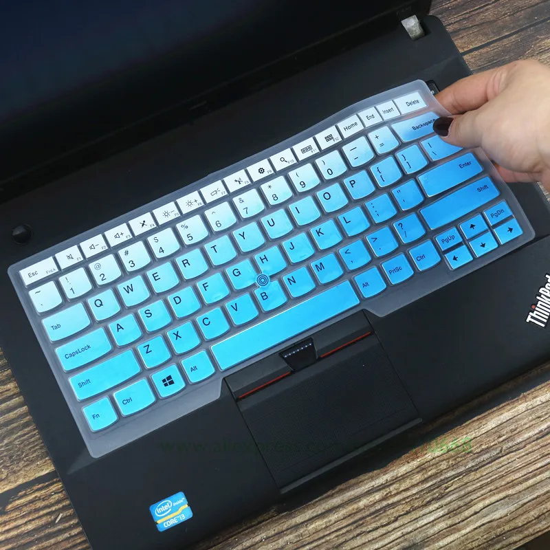 Gradual Blue Обложка клавиатуры для ноутбука протектор для lenovo ThinkPad T431S T440S T440P T440 T450 T450s T460 T460P T460S T470S T470P T480 T480S - Цвет: Gradual Blue