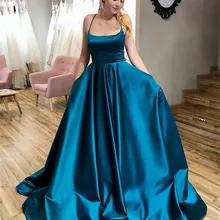 Простые платья для выпускного вечера без рукавов Холтер корсет сзади Вечерние официальные платья дешевые индивидуальные платья Galga