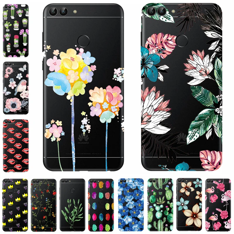 P Smart чехол TPU Мягкая силиконовая задняя крышка для телефона huawei Cover FIG-LX1 Enjoy 7S |