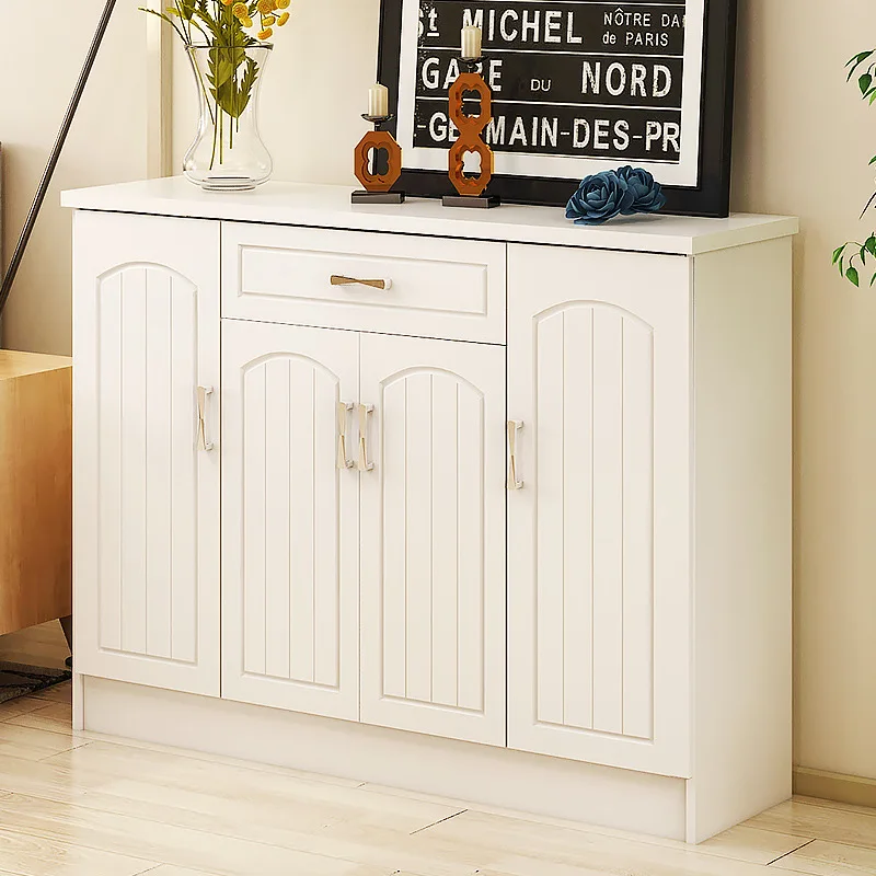 

VIP on Behalf of Simple Shoe Cabinet Minimalist Modern European Style Entrance Hall Cabinet European Style Double-door Shoe Mult