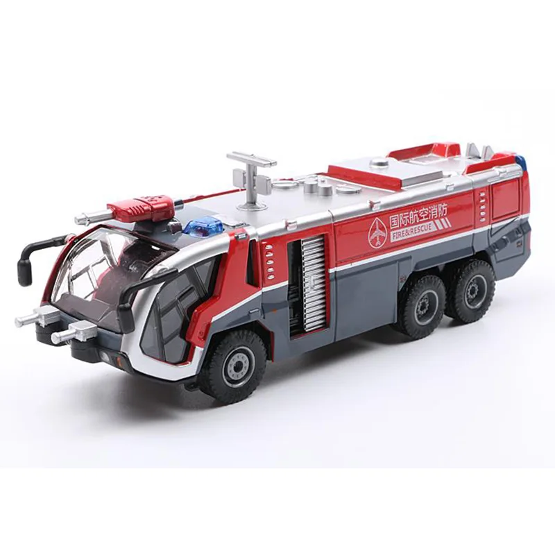 

Hot-1:50 Alloy Engineering Vehicles,High Simulation Fire Truck,Fire Ladder,Climbing Car,Children's Educational Toys,Christmas Gi