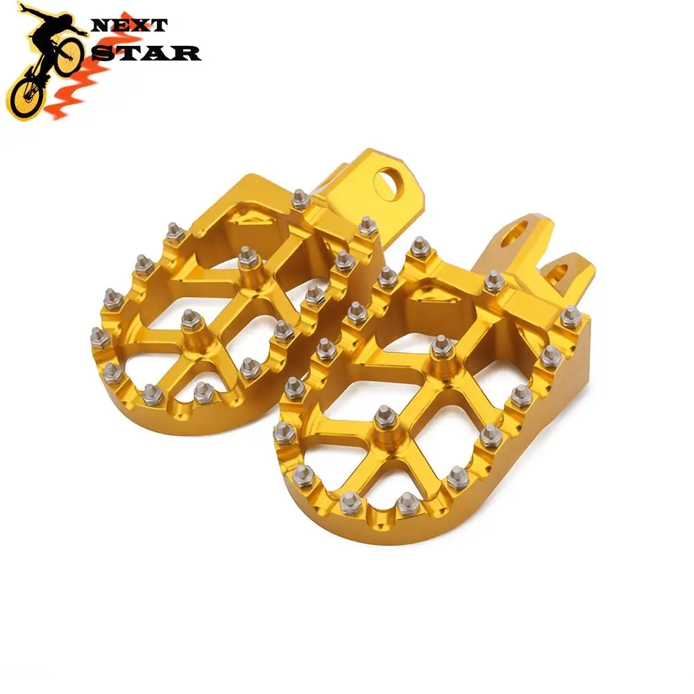 Подножки для ног базируется педали для Suzuki RM125 RM250 250Z RMZ250 RMX250 DR-Z 400 DRZ400S DRZ400SM KLX400R Байк