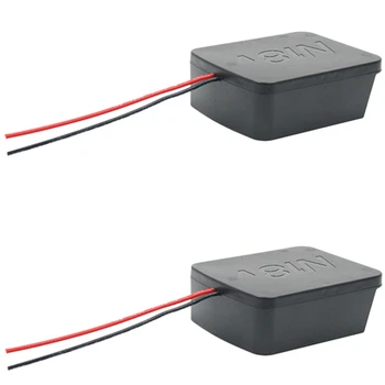 

2 Pack Power Wheels Adaptor for Milwaukee M18 Battery 18V Dock Power Connector 12 Gauge Robotics