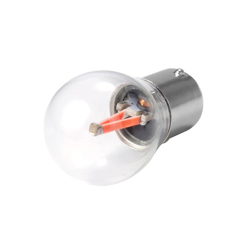 Прямая поставка 10 шт. DC12V BAY15D светодиодный стоп-сигнал RV светодиодный лампа накаливания для автомобиля сигнал поворота V-Best