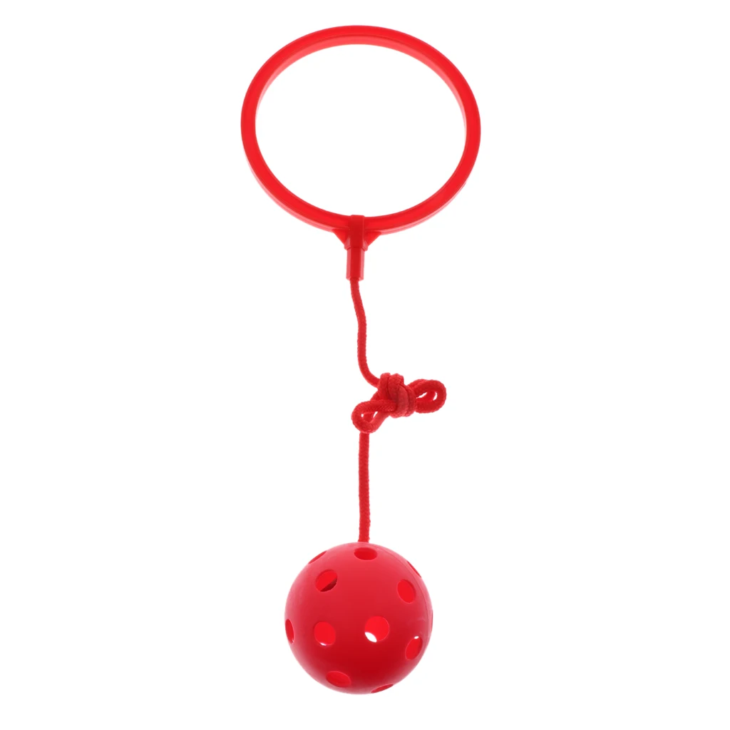 Skip Ball Jumping Ring Ankle Toy - Kids Indoor Outdoor Exercise Fitness Equipment, Coordination Balance Training Tool