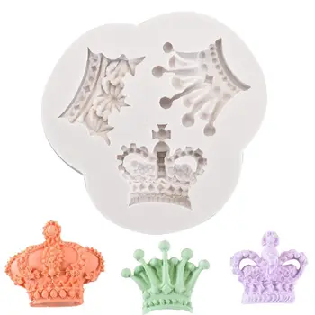 

Prince Crown Cupcake Molds Fondant Cake Decorating Tools Silicone Molds Sugarcrafts Chocolate Baking Tools For Gumpaste