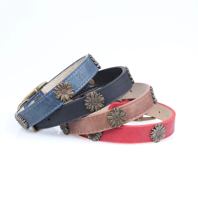 

Amin Lattice Origional New Style Double Chrysanthemum Pet Collar Medium Large Dog Neck Ring