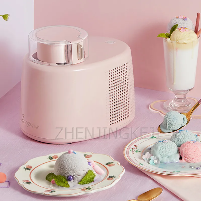 Small Ice Cream Machine Automatic Yogurt Fruit Child Ice Cream Machine Home Ice Cream Machine Automatic power-off 500ML Capacity 2