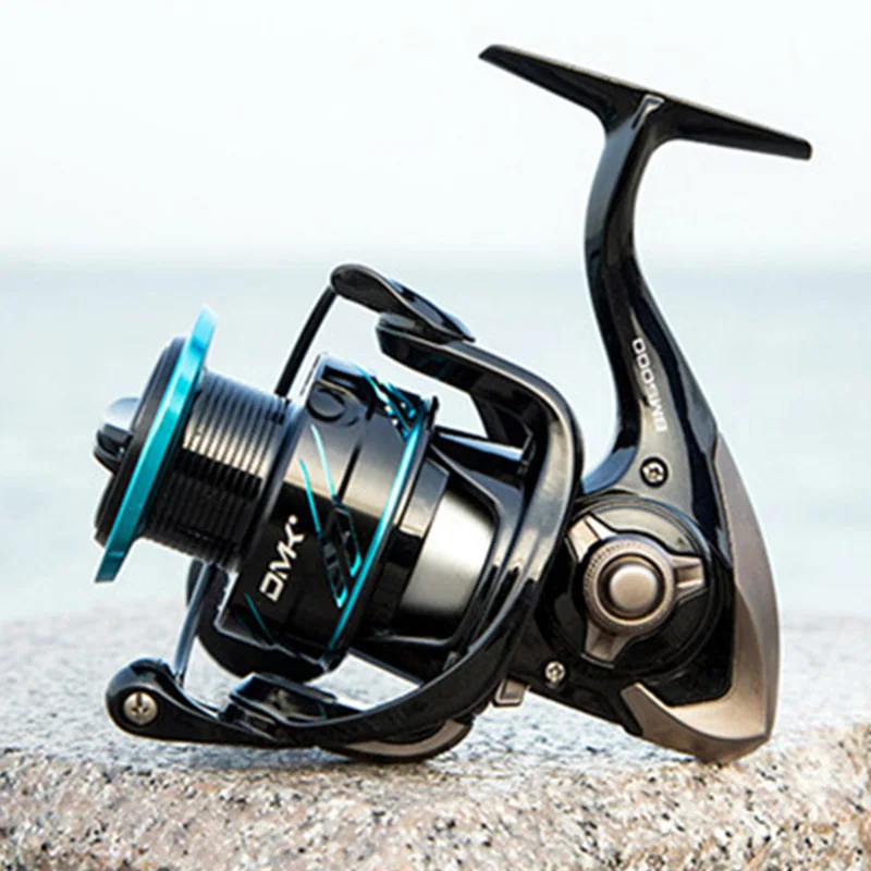 DMK blue moon 2500-5000 5,2: 1 спиннинговая отжимная катушка 11BB катушка из сплава 16Kgs drag power соленая пресная вода