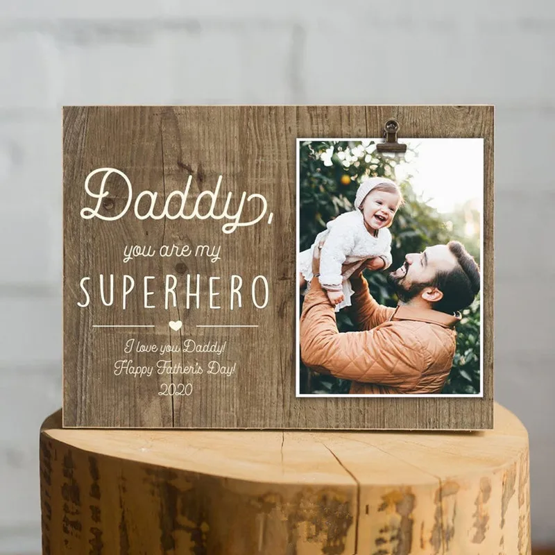 personalised fathers day frames
