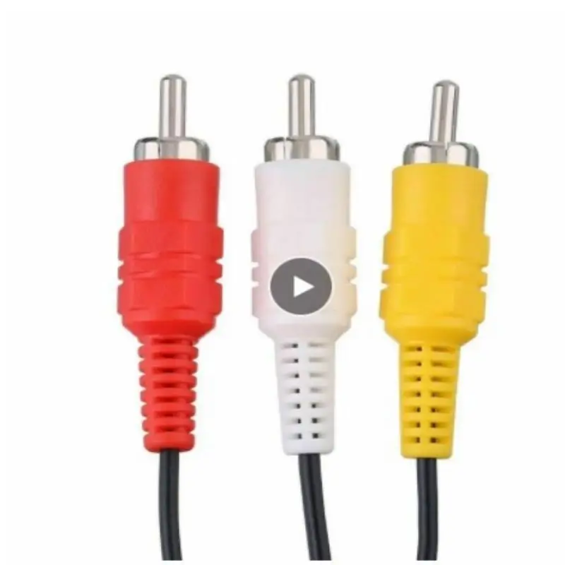 1PC OEM 6FT RCA AV TV Audio Video Stereo Cable Cord For Playstation PS1 PS2 PS3 Sony PS 1 2 3 Cables Accessory | Электроника