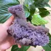 Rare! Top Natural Grape Agate Crystal Quartz Mineral Specimen Reiki Healing 1