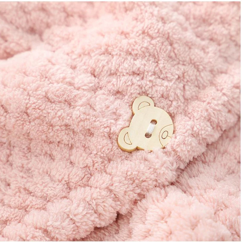 Полотенце для волос из микрофибры s обертка женщин кудрявые волосы спа тюрбан