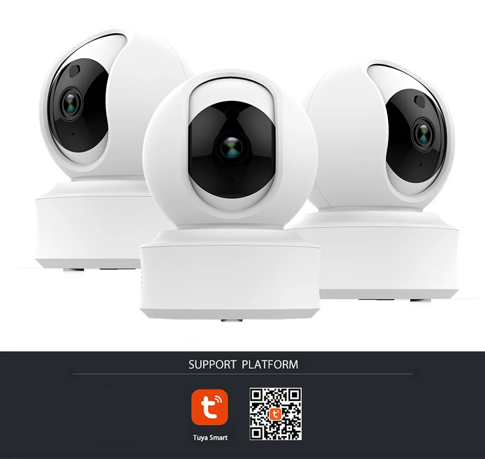 KSLAIC, Full HD, 2MP, IP камера, WiFi, 1080 P, CCTV, для помещений, автоматическое отслеживание, ночное видение, двухстороннее аудио, Tuya, умная камера безопасности жизни