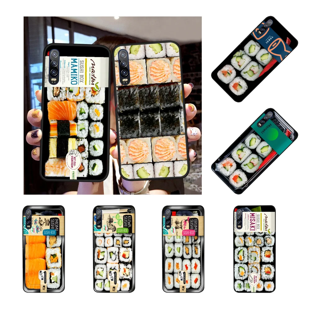 

NBDRUICAI Japan salad sushi barbecue Custom Photo Soft Phone Case for Huawei P30 P20 P10 P9 P8 Mate 20 10 Pro Lite