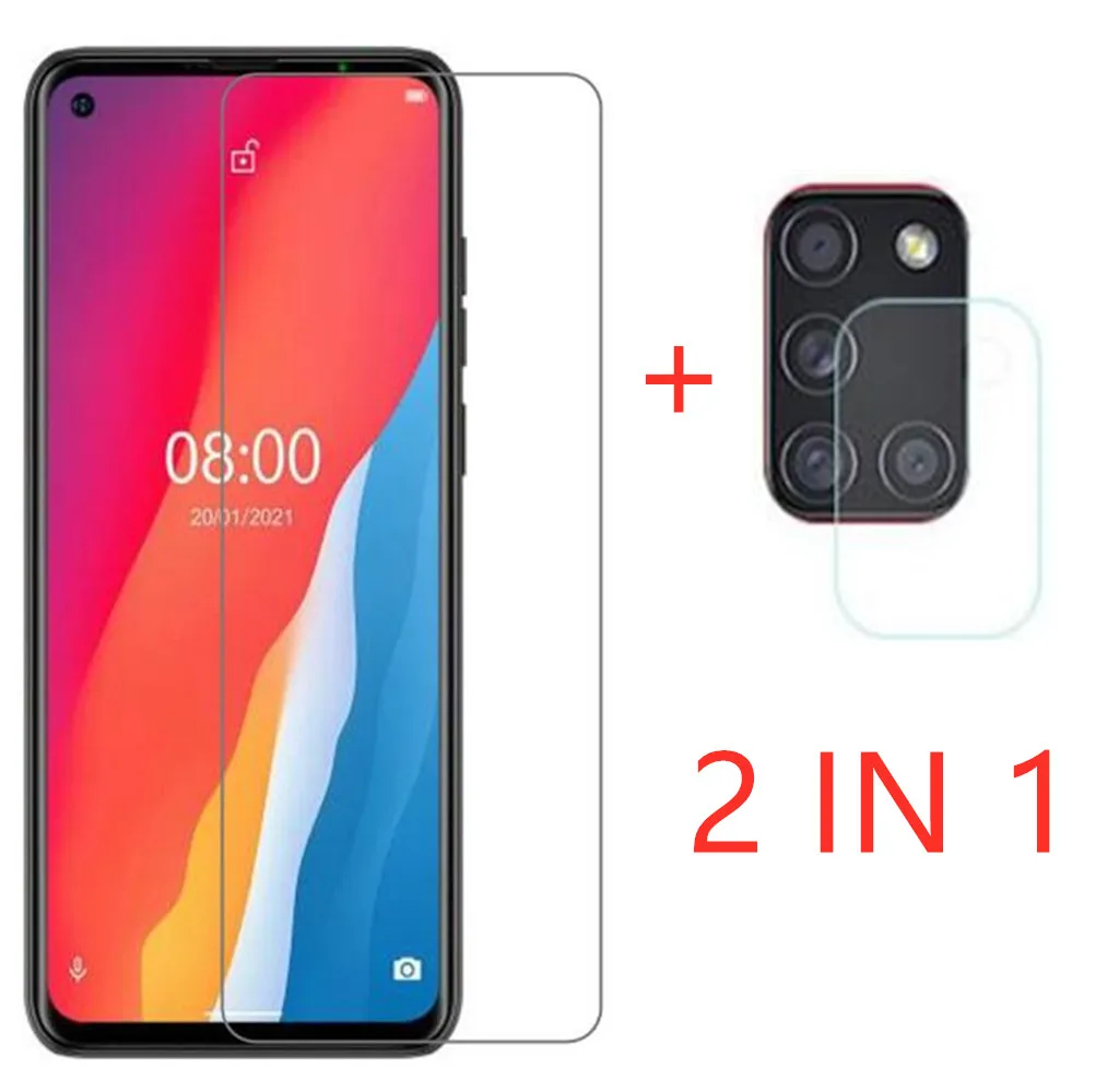 2in1 Phone glass for Ulefone Note 11P camera lens screen protector protective films | Мобильные телефоны и аксессуары
