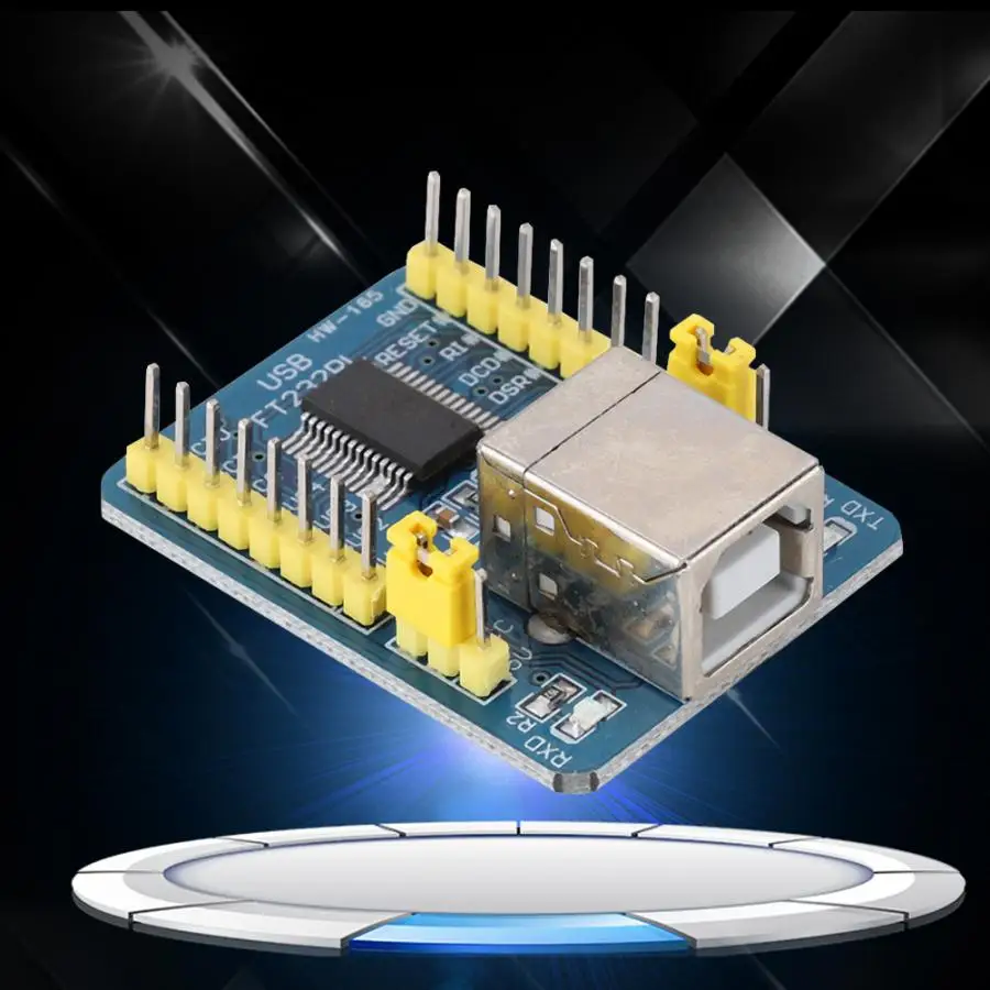 HW-165 FT232 Тип B Женский USB к последовательному порту модуль USB к ttl/CMOS модуль уровня